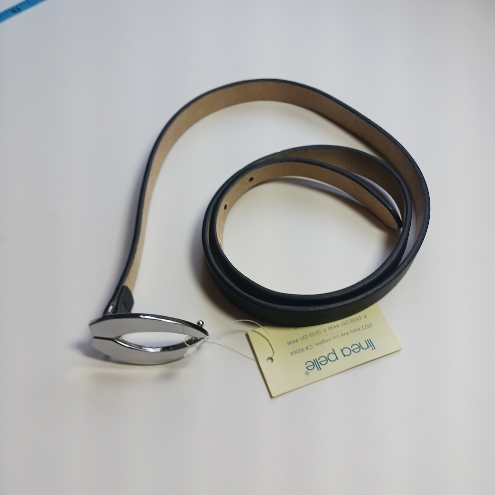 Linea Pelle Pig Suede Belt size 35